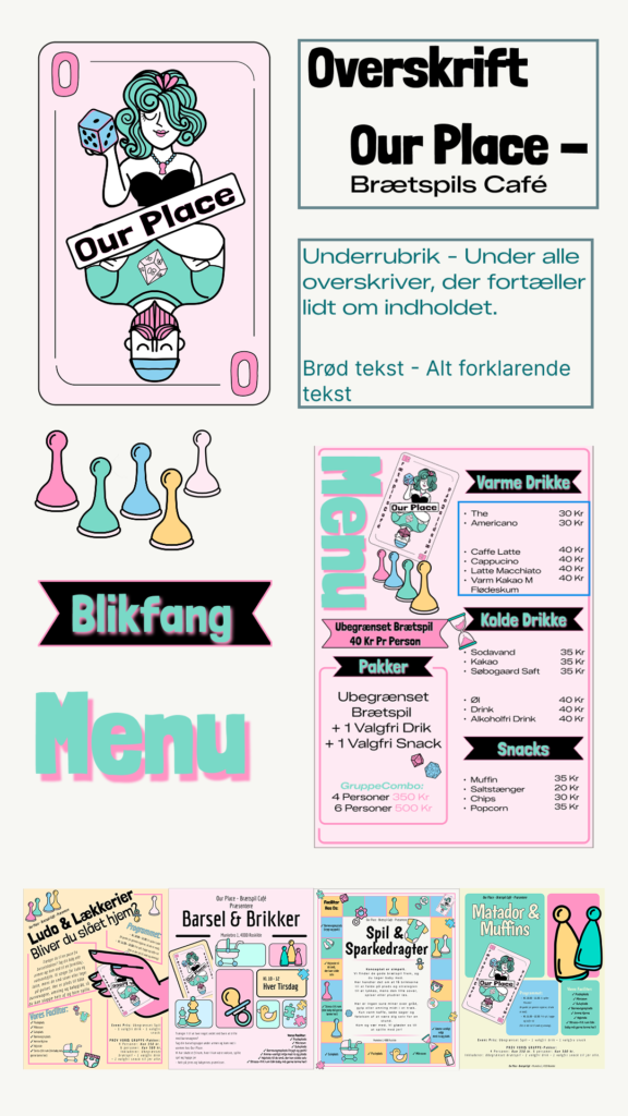 Min visuel identitet for our place